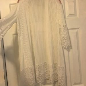 Sheer Cardigan never worn (no tag)